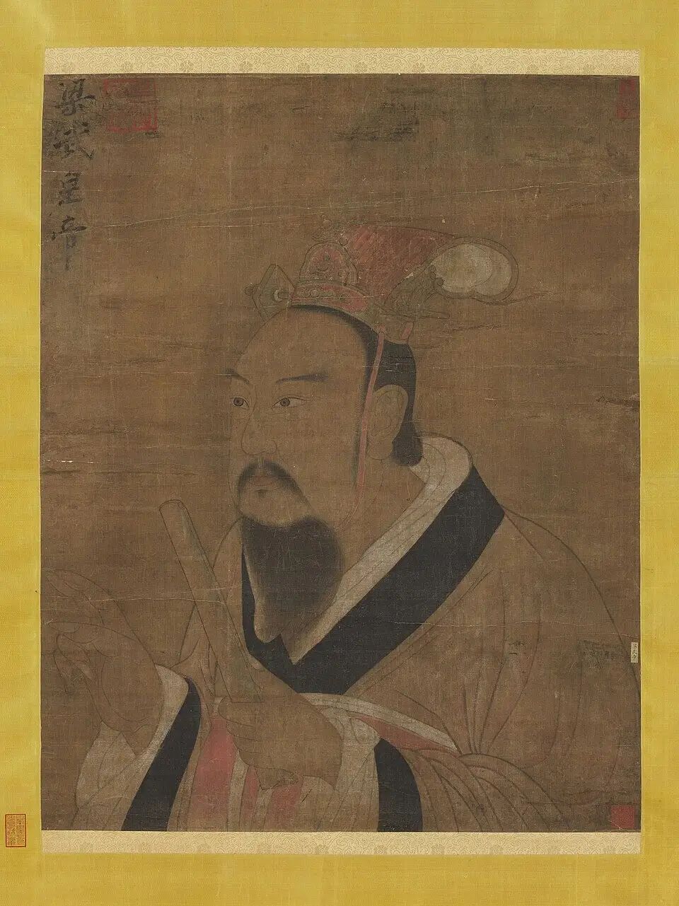 梁武帝萧衍画像