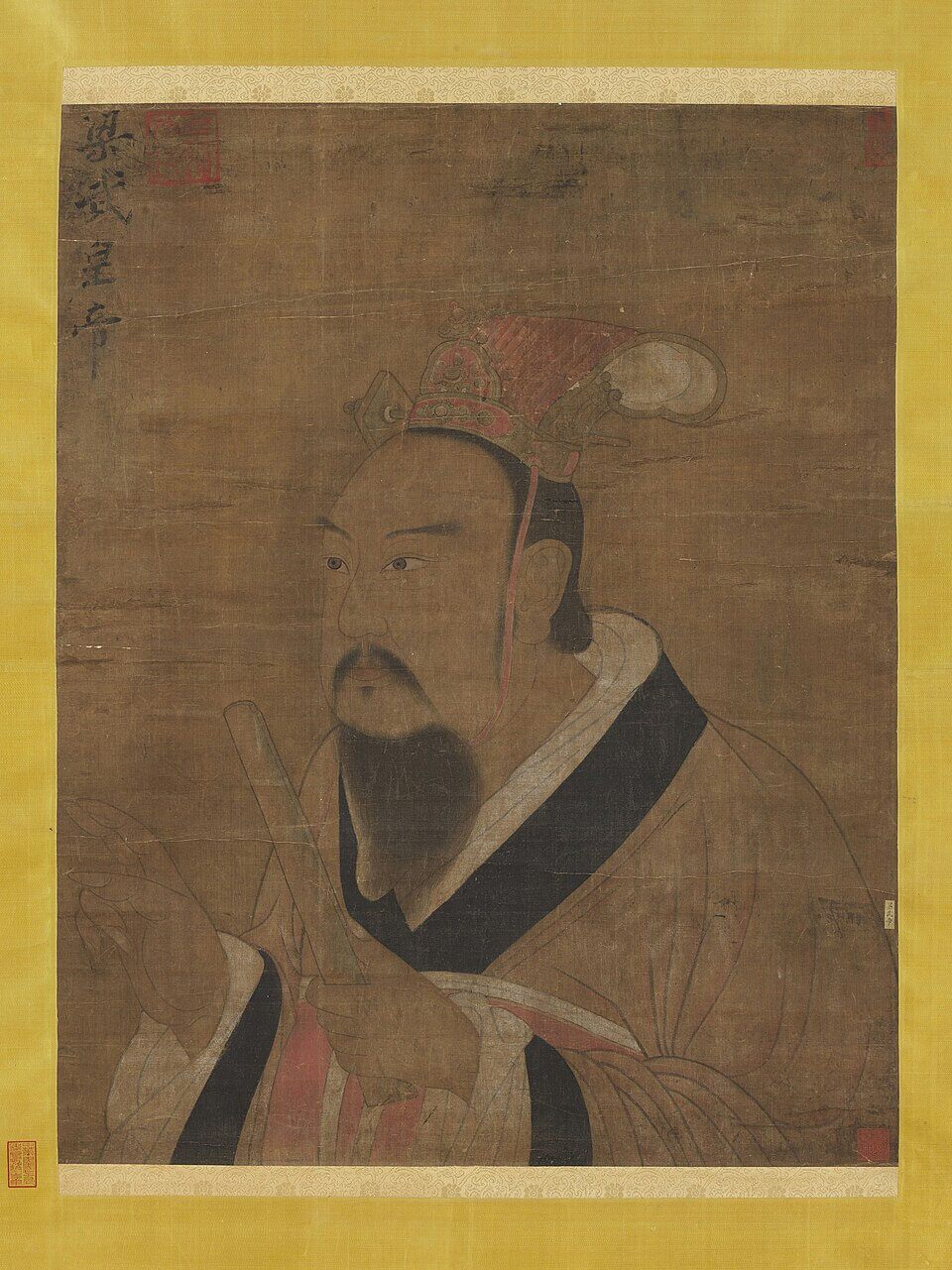 梁武帝萧衍画像